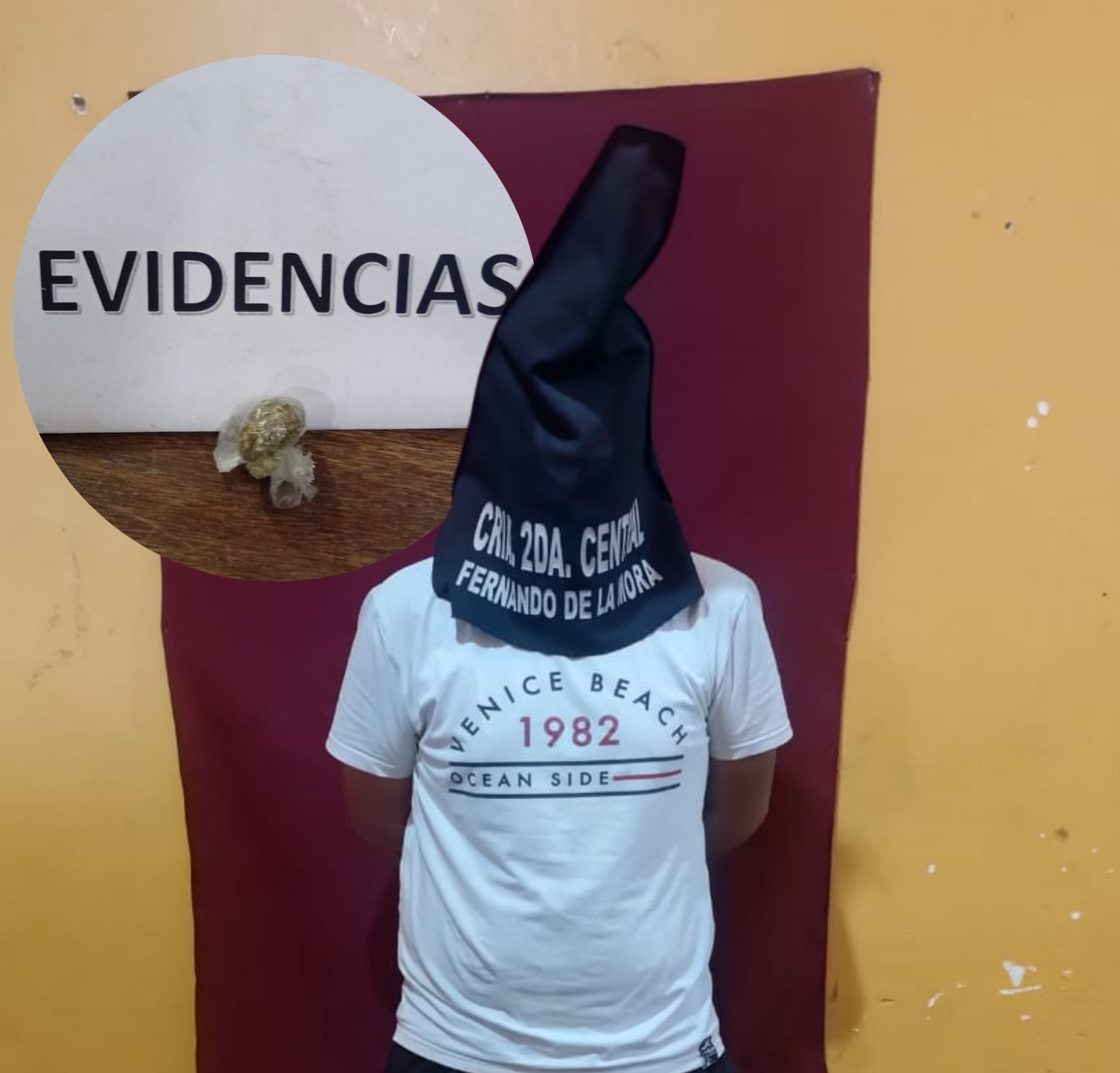 Otro show policial: gran despliegue de Antinarcóticos por tres gramos de marihuana
